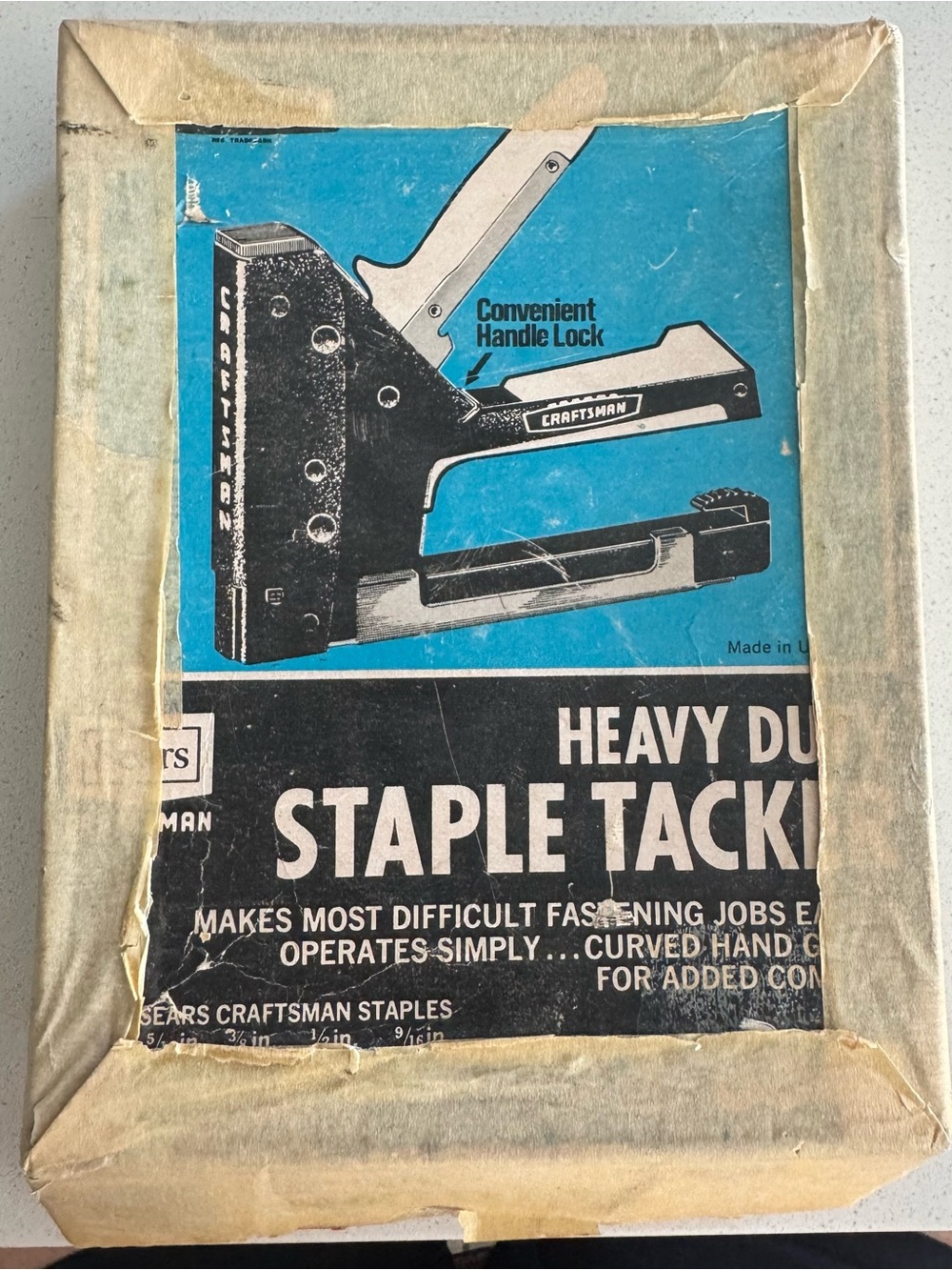 Craftsman (Sears) Heavy Duty Stapler (Tacker) - Vintage